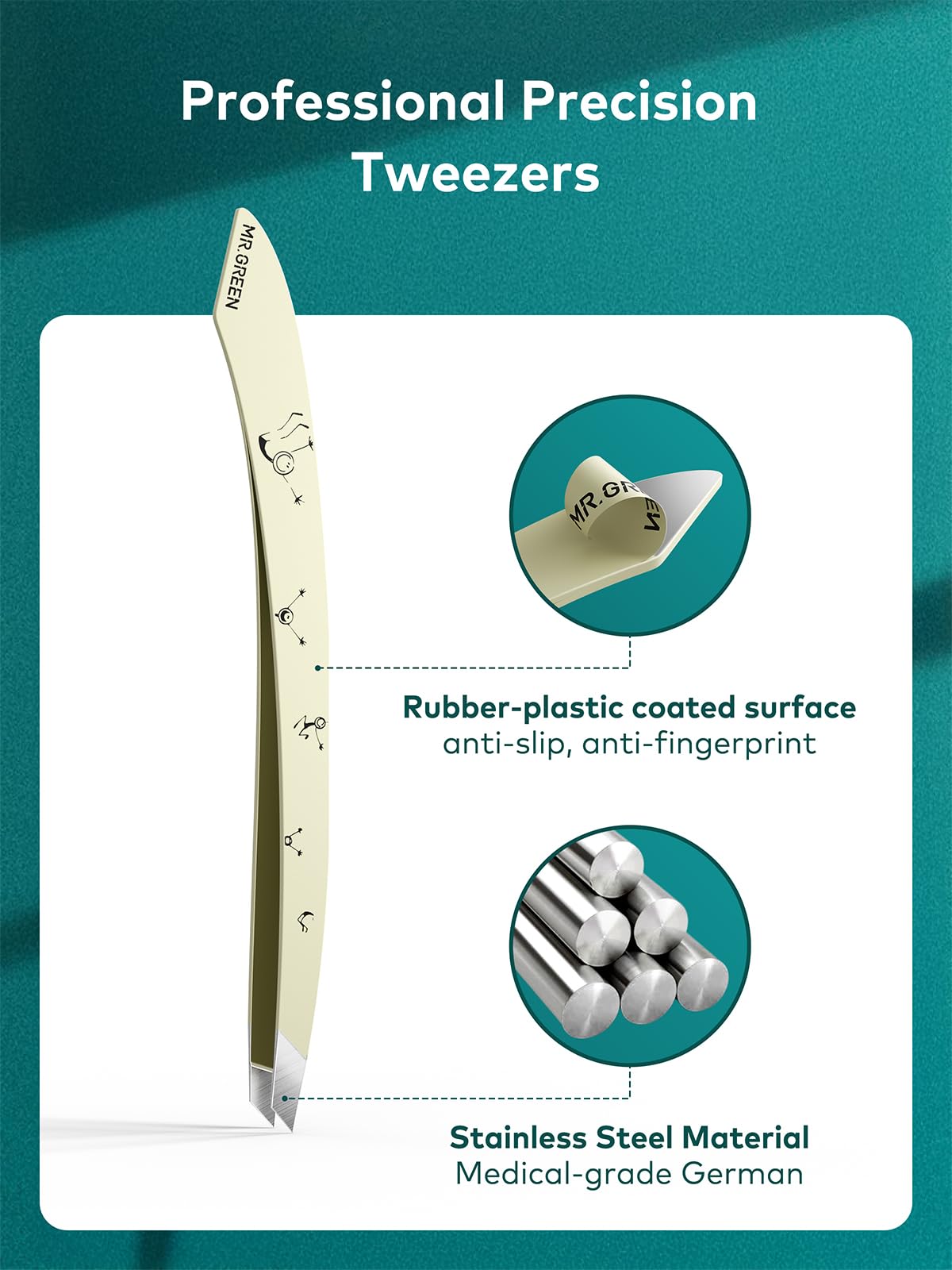 MR.GREEN tweezers gift-packaging-patterns shown for a thoughtful gift