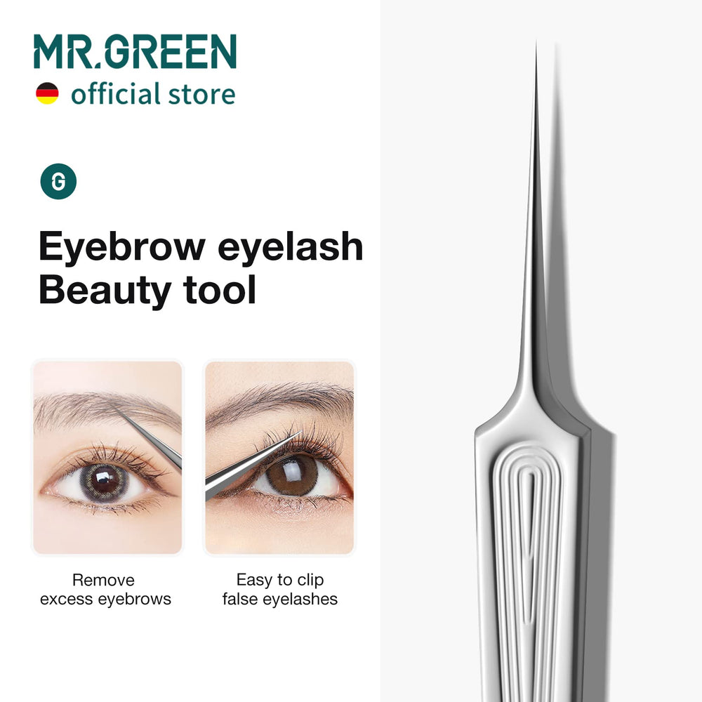 MR.GREEN ergonomic curved tail design reduces hand strain during use.