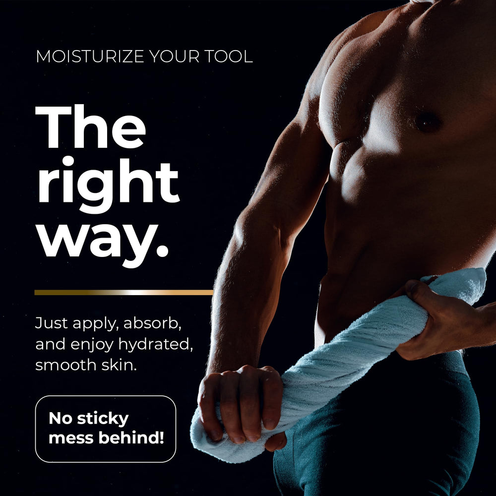 Mr. Men penile cream non-greasy absorption leaves skin soft all day.