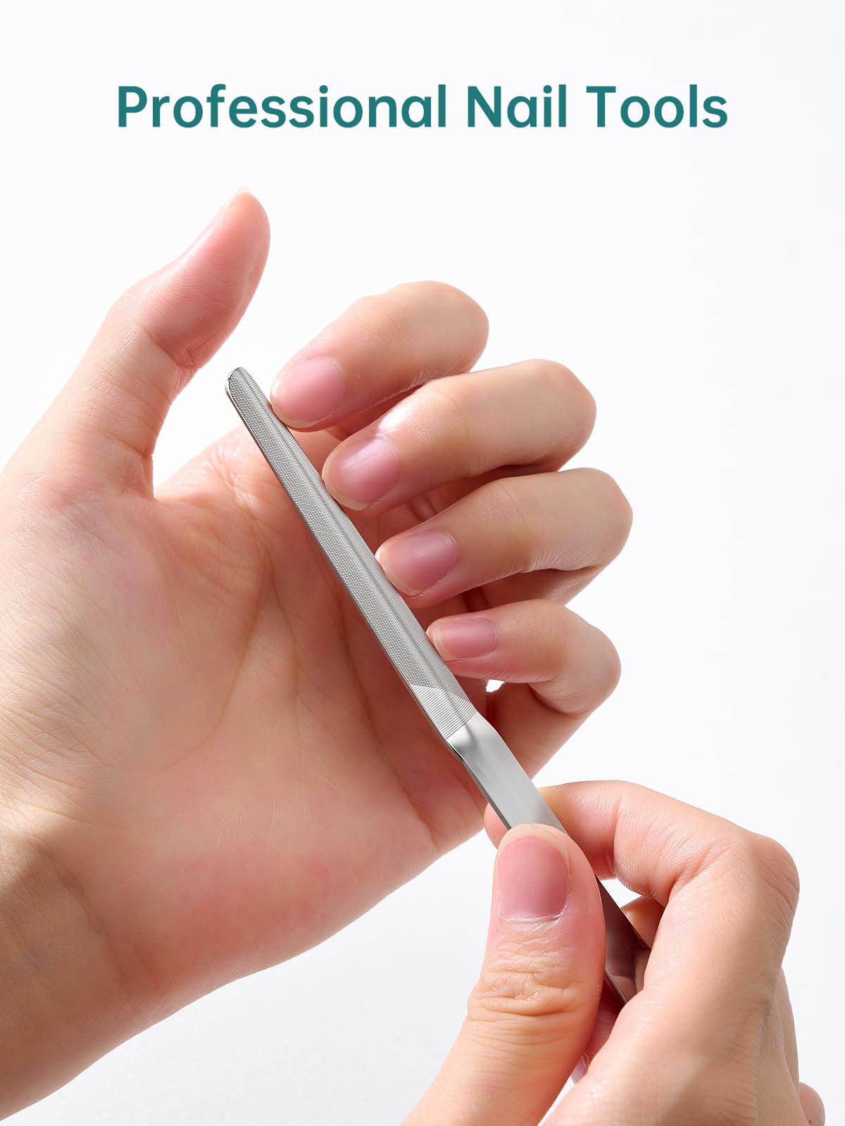 MR.GREEN Curved Nail File for fingernails and toenails illustrates versatile grooming tool for nails.