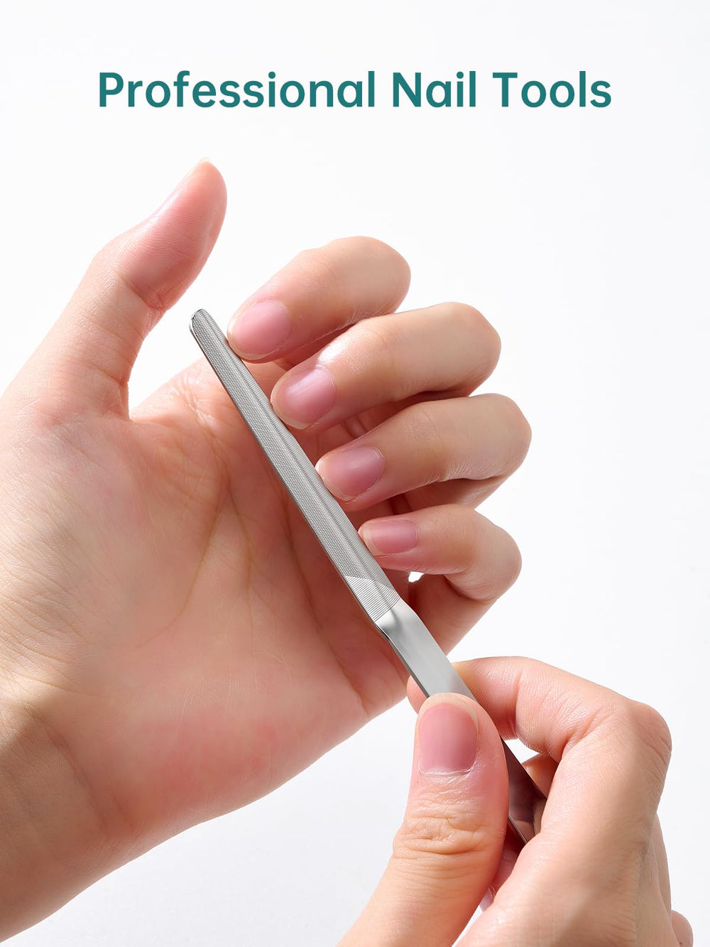 MR.GREEN Curved Nail File for fingernails and toenails illustrates versatile grooming tool for nails.
