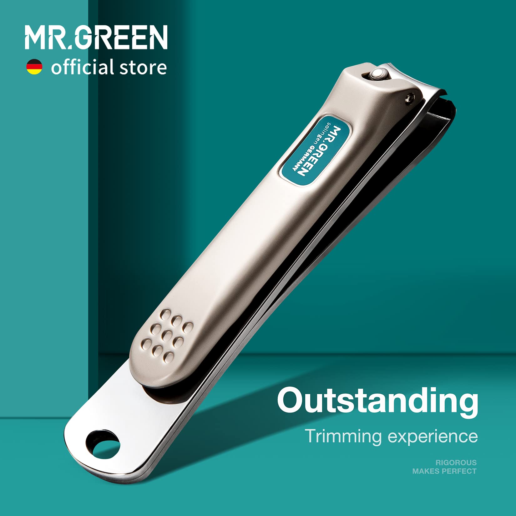 MR.GREEN Nail Clippers close up edge suitable for thick nails