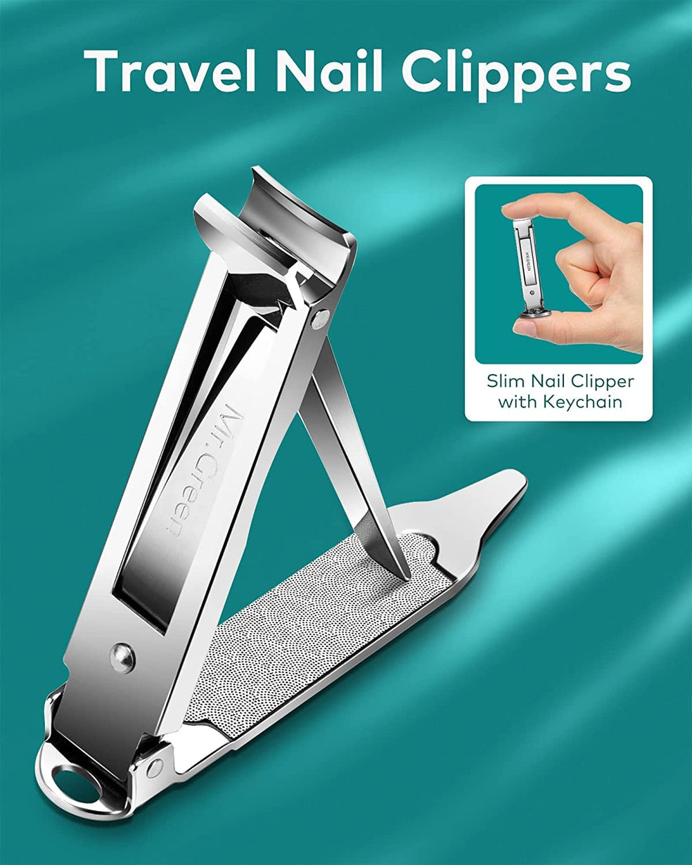 MR.GREEN Japanese 420J2 stainless steel clipper highlights durable rust-resistant construction