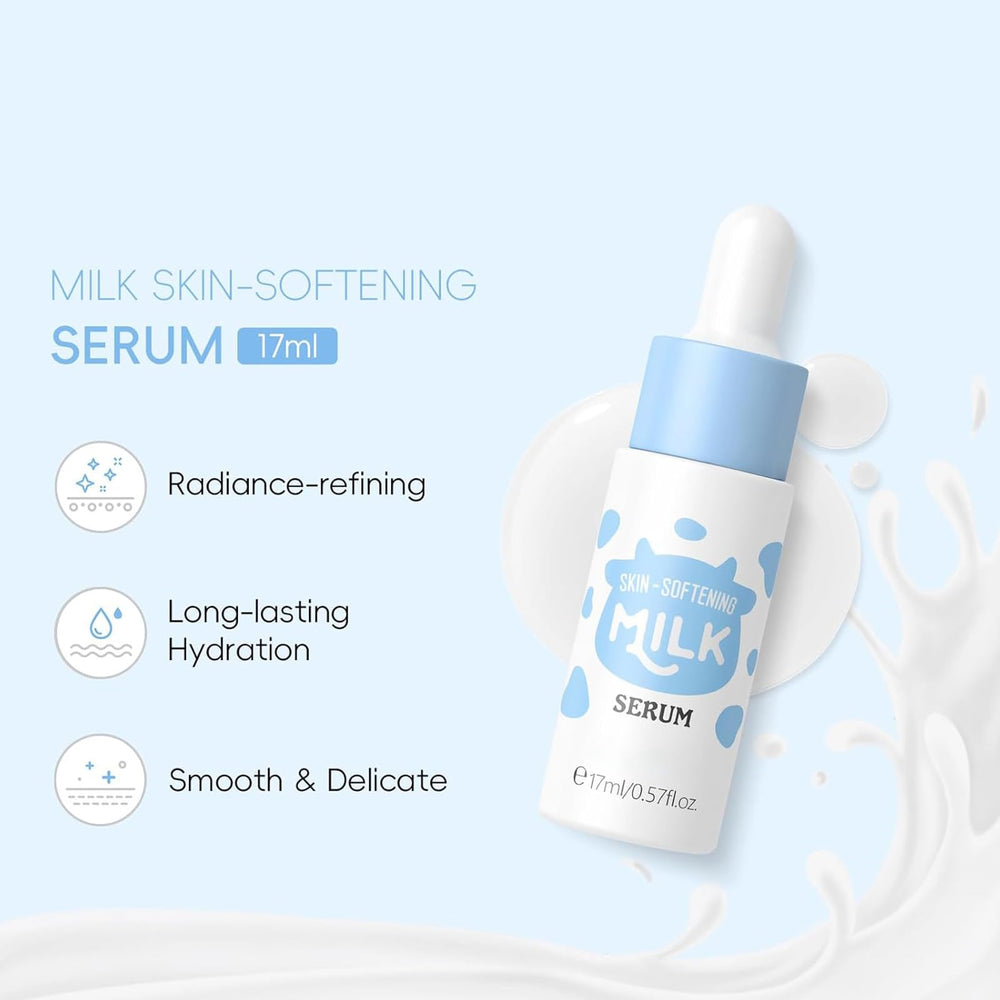 MrCuvaryas Milk Skincare Cleanser pump for gentle daily cleansing