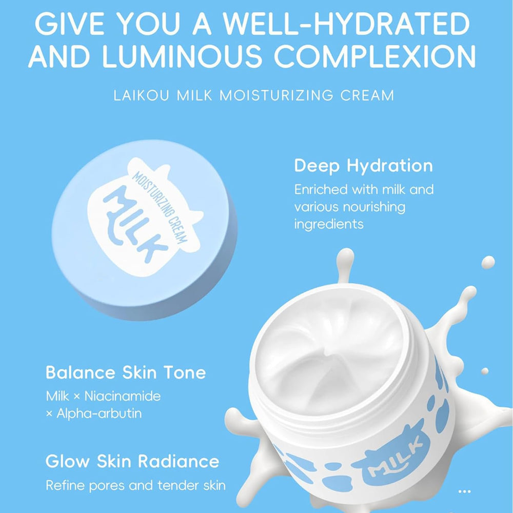 MrCuvaryas Milk Skincare Set sunscreen for daily UV protection and radiant skin.