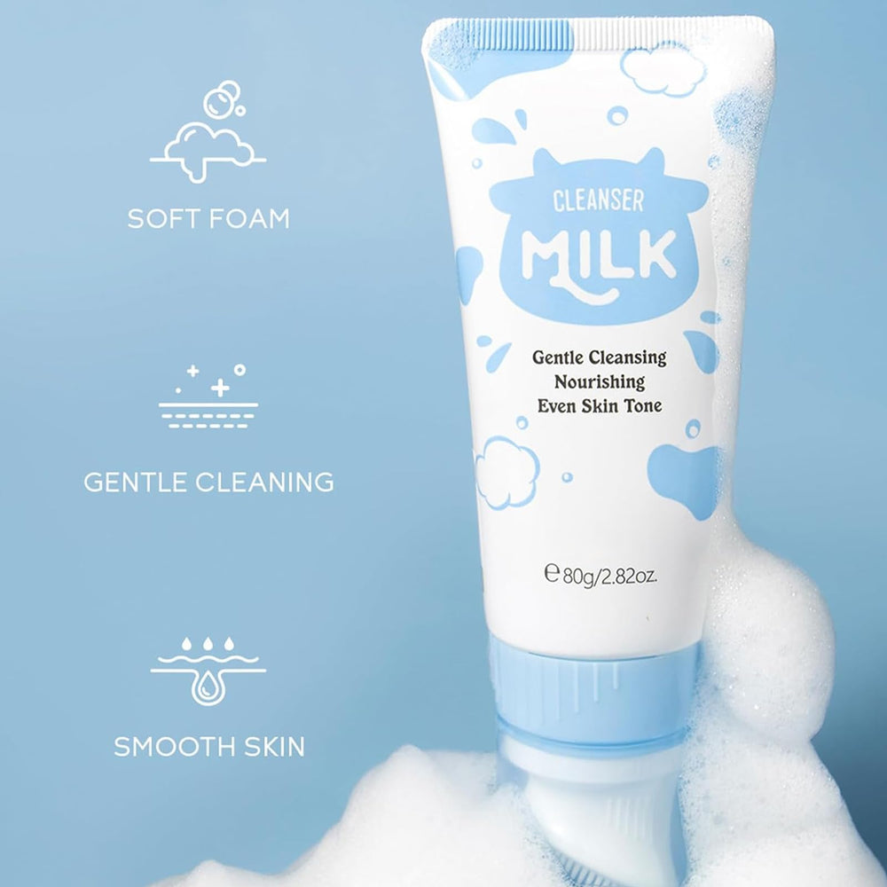 MrCuvaryas Milk Skincare Sunscreen bottle provides daily UV protection