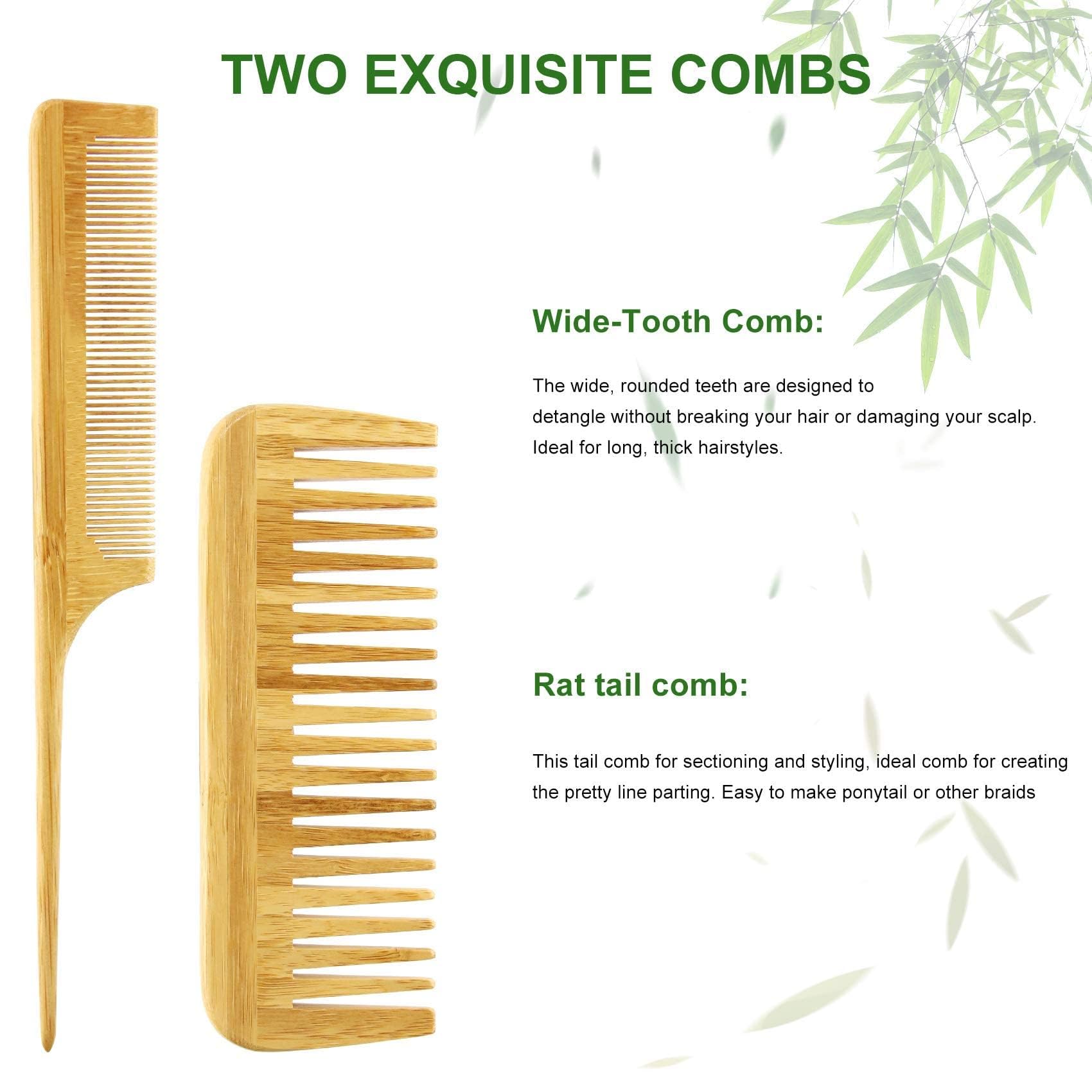 MRD Hair Brush Set suitable for all hair types including curly and straight.