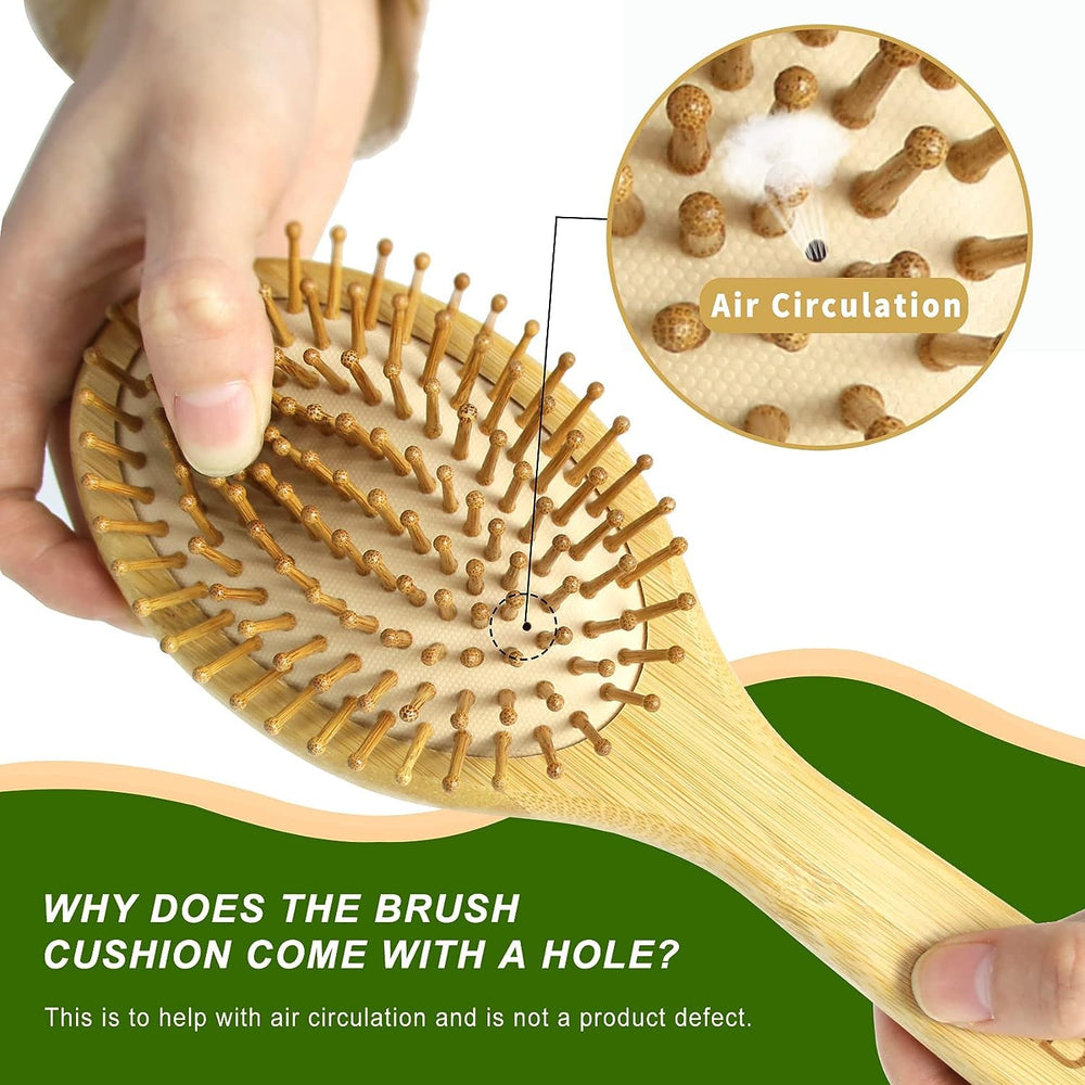 MRD Hair Brush Set mini paddle compact for on-the-go styling and travel.