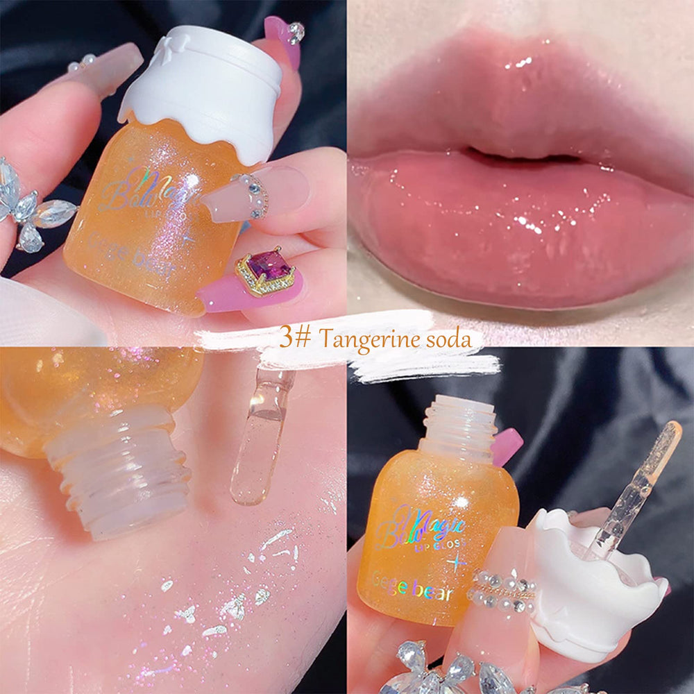 Mrettick nude honey gloss delivers everyday lips and moisture.