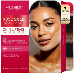Mroobest ParaFaciem V Line Mask with rose gold hardware for a premium night routine