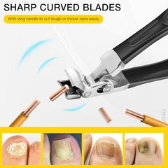 Mrryiio ClipMaster Pro stainless steel blades stay sharp longer.
