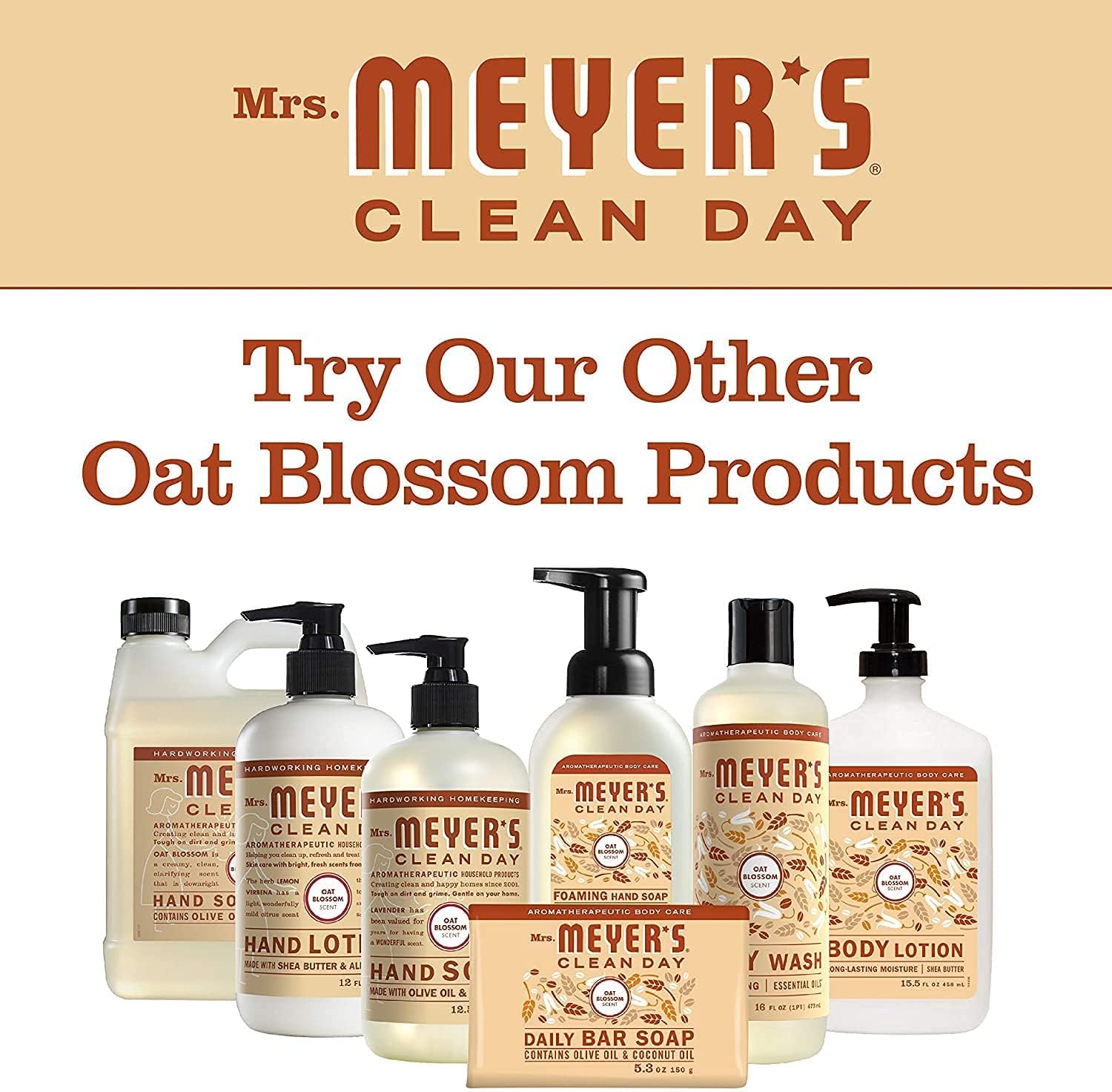 Mrs. Meyer's 12.5oz pack supports refills across sinks and rooms