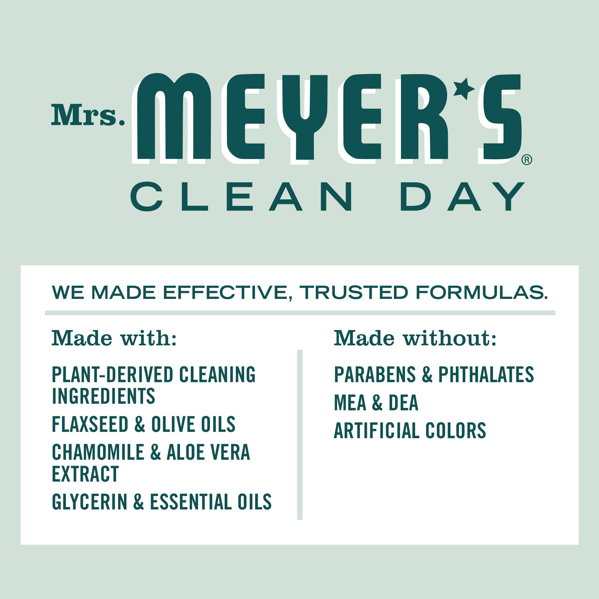 Mrs. Meyer's Birch Wood dispensing bottle with convenient pump