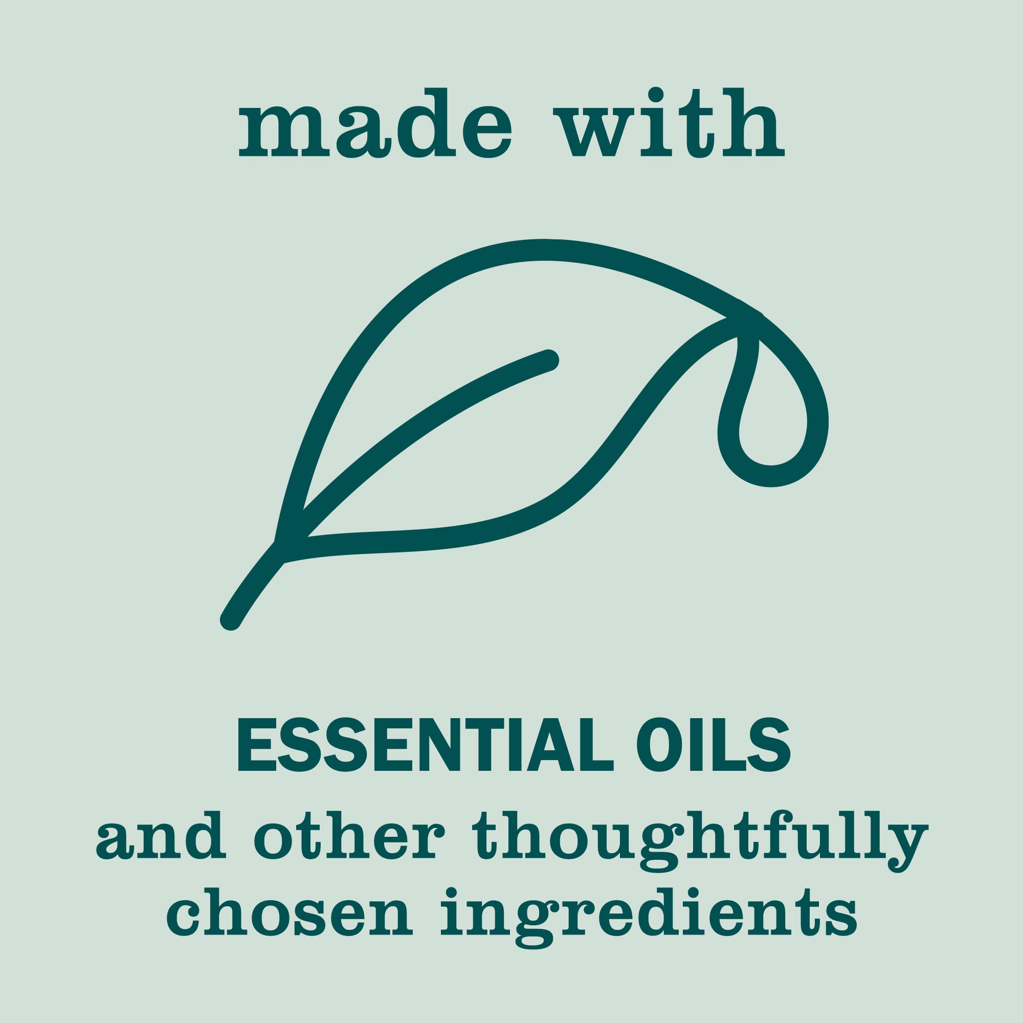 Mrs. Meyer's Birch Wood ingredients panel featuring aloe and flaxseed oil