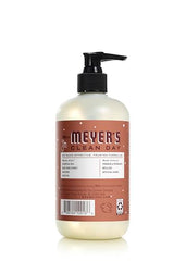 Mrs. Meyer's Gingerbread hand soap foam lathers softly for daily cleansing