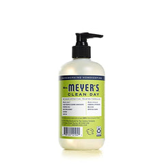 Mrs. Meyer's Clean Day hand lather shows creamy foam for gentle cleansing