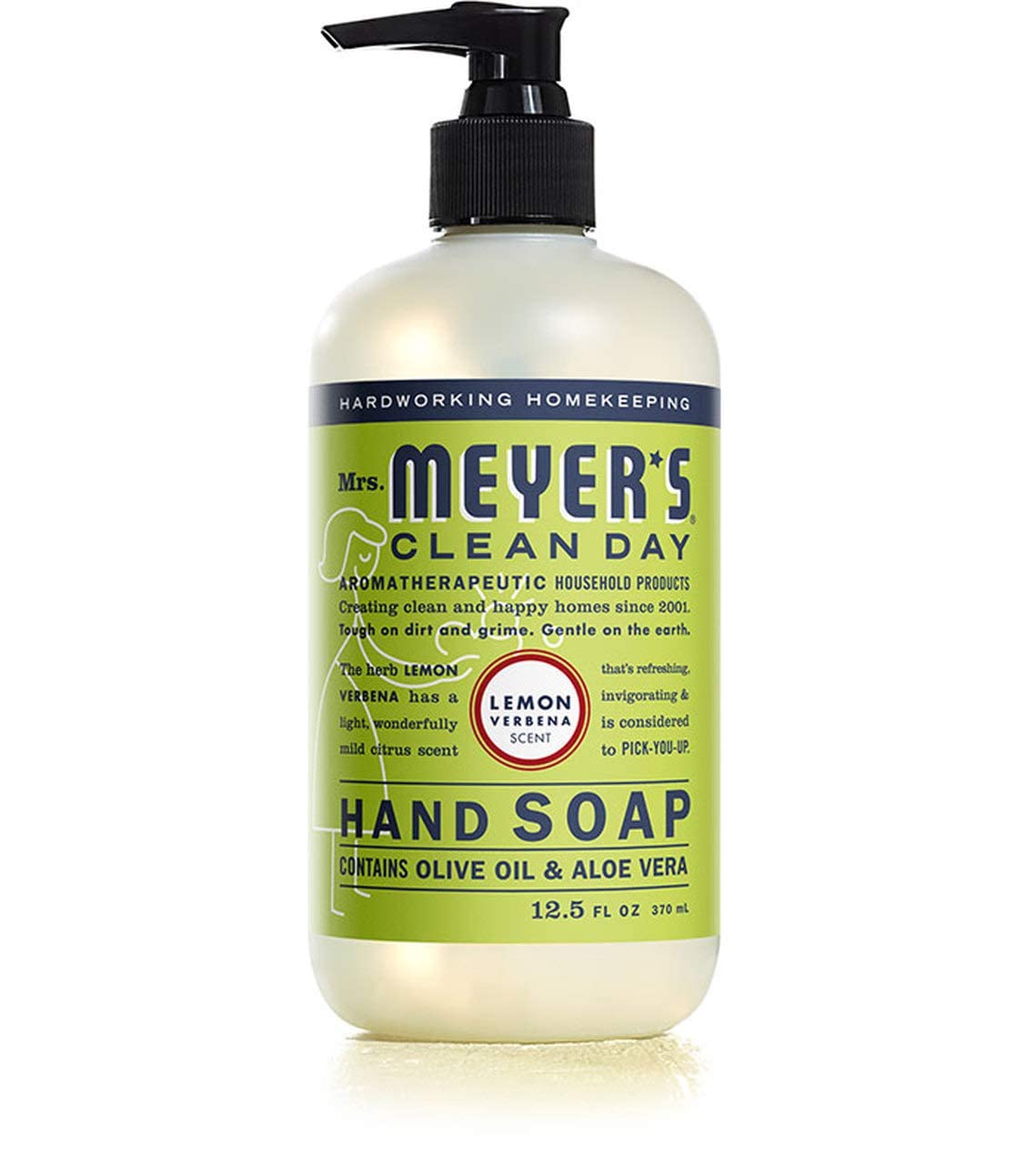 Mrs. Meyer’s Clean Day Basil hand soap for kitchen cleanliness and aroma
