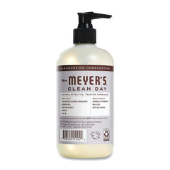 Mrs. Meyer's Clean Day Lavender lather closeup with moisturizing formula