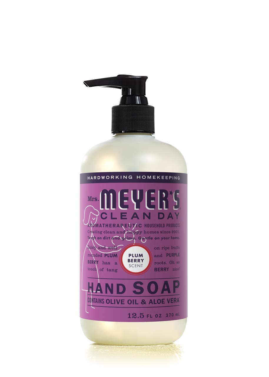 Mrs. Meyer’s Clean Day Lemon Verbena hand soap, refreshing citrus