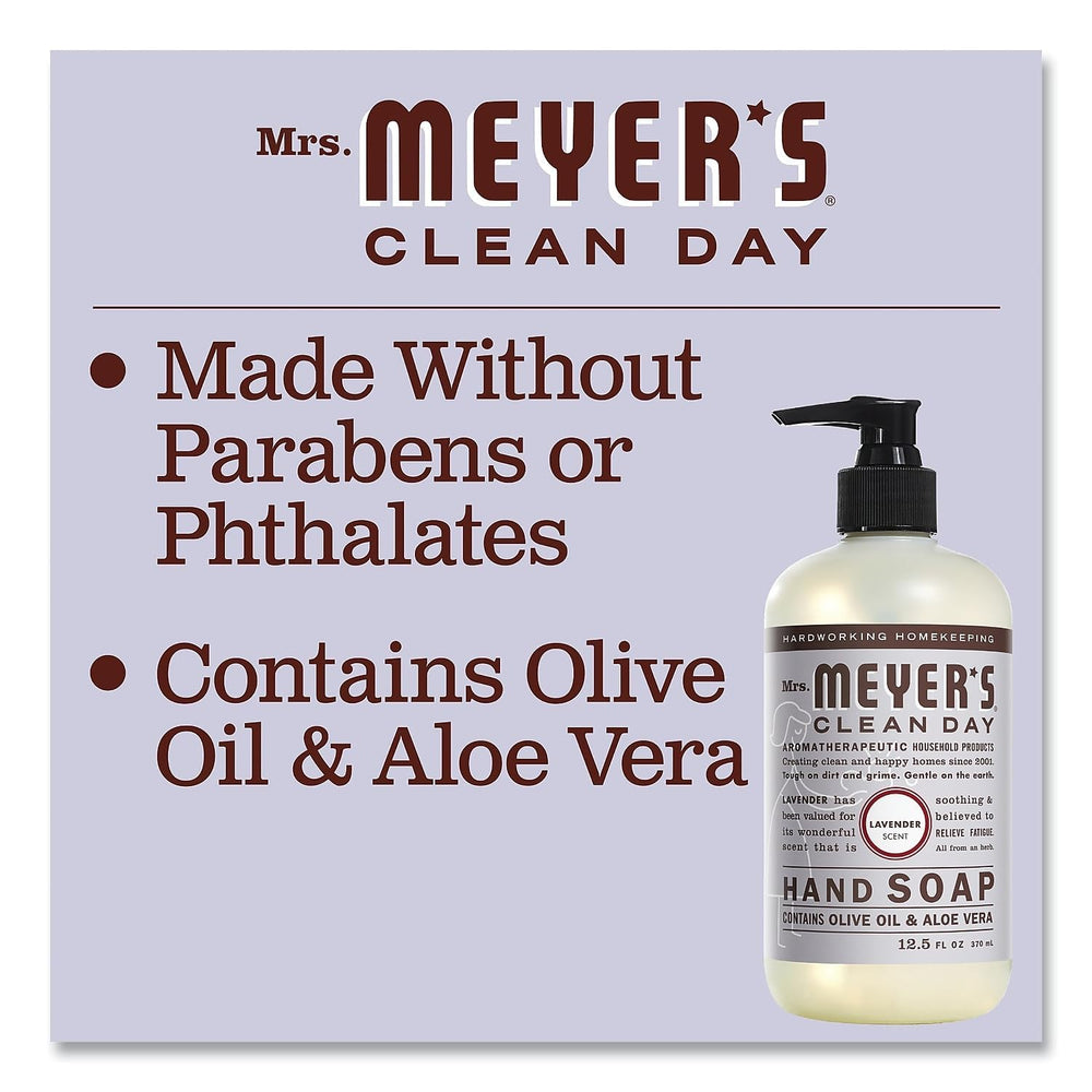 Mrs. Meyer's Clean Day Lavender pack of six for shared sinks and households