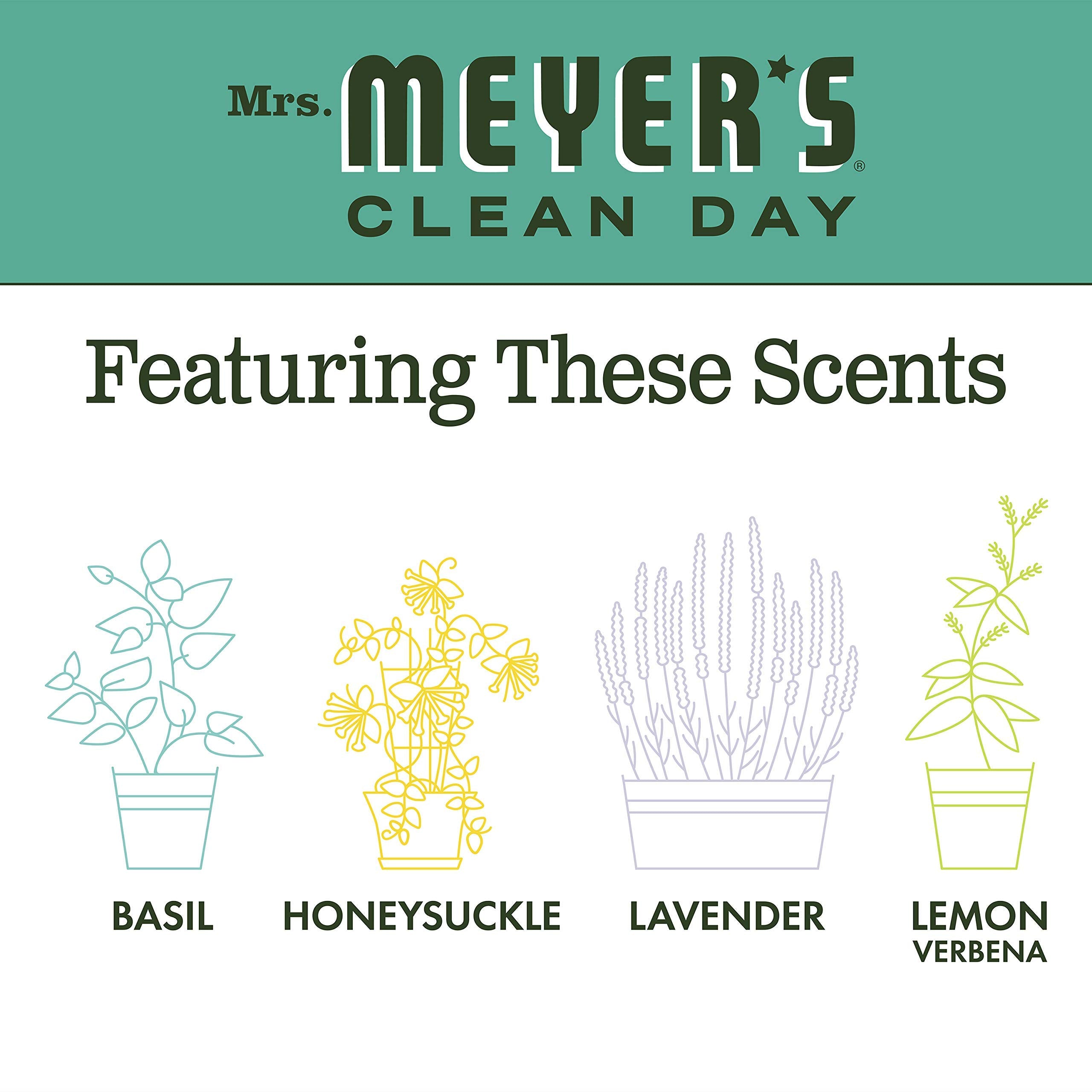 Foamy pour shot from Mrs. Meyer's refill demonstrates quick lather and efficient cleansing