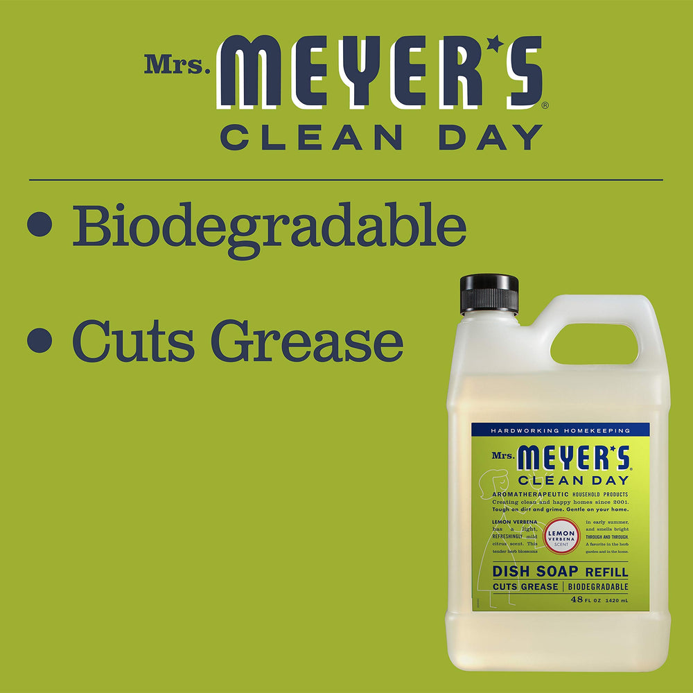 Mrs. Meyer's Clean Day refill on kitchen sink setup for daily use.