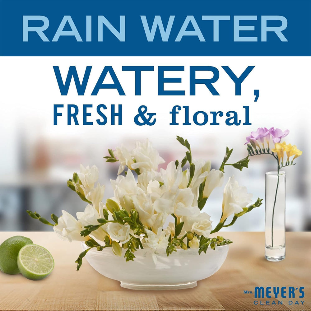 Mrs. Meyer's Clean Day Lemon Verbena pump highlights quick, fragrant handwashing.