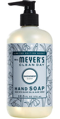 Winter scene hand wash with Snowdrop, a crisp seasonal fragrance.