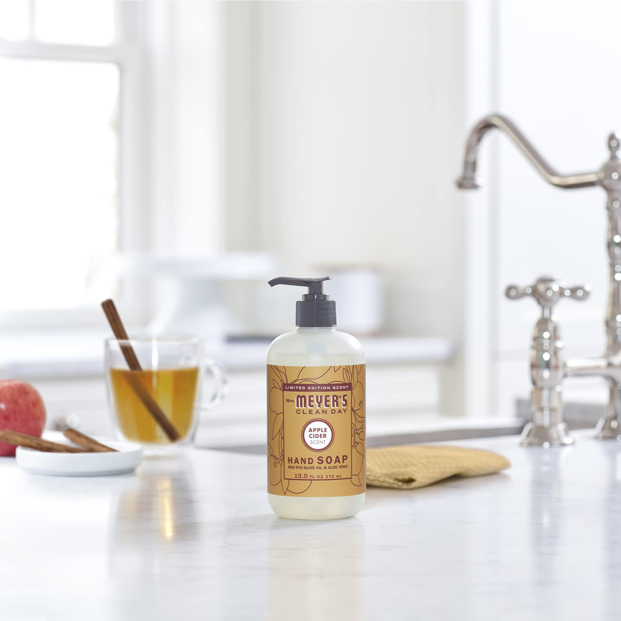 Mrs. Meyer's cruelty-free badge signals ethical hand care you can feel good about.