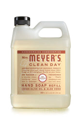 Mrs. Meyer's Basil liquid hand soap bottle with fresh scent