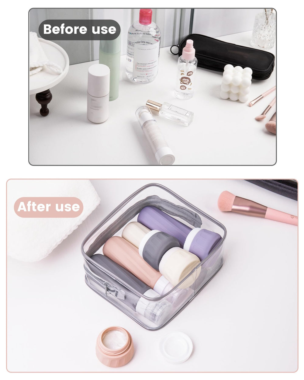 Mrsdry airline-approved packaging highlights TSA compliance for carry-on travelers