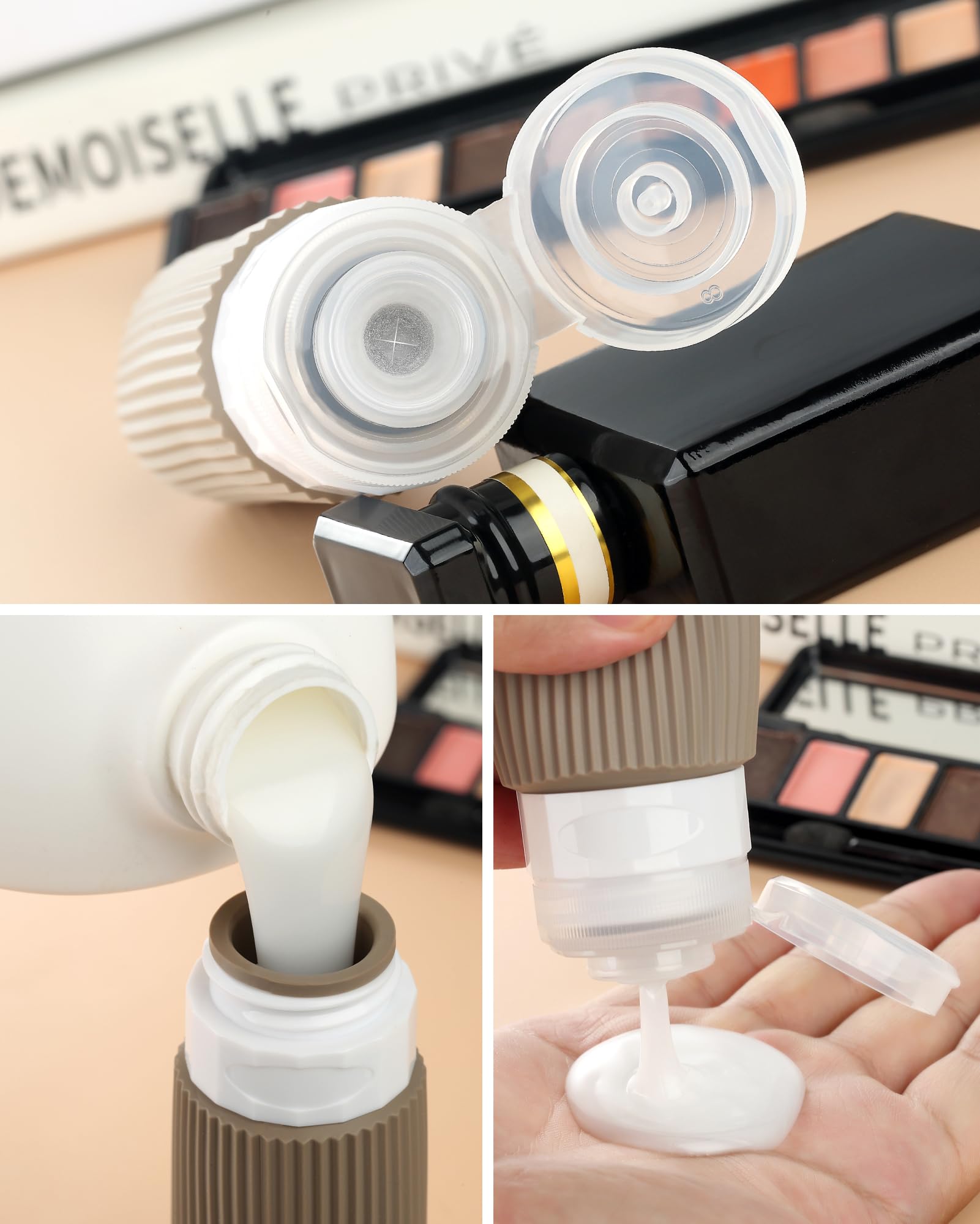 Mrsdry clear bag highlights organized toiletries for quick airport security checks.