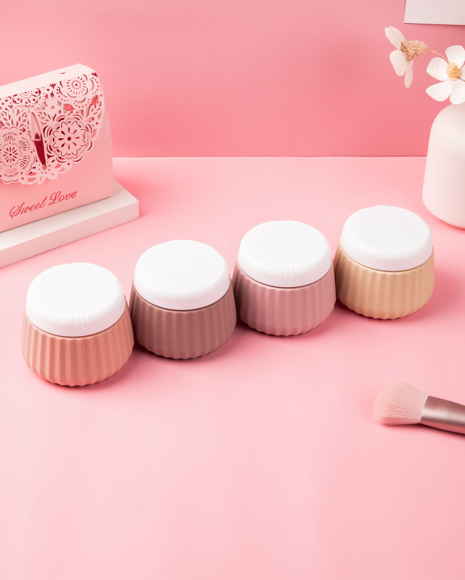 Mrsdry colorful jar set offers color-coded organization for quick access