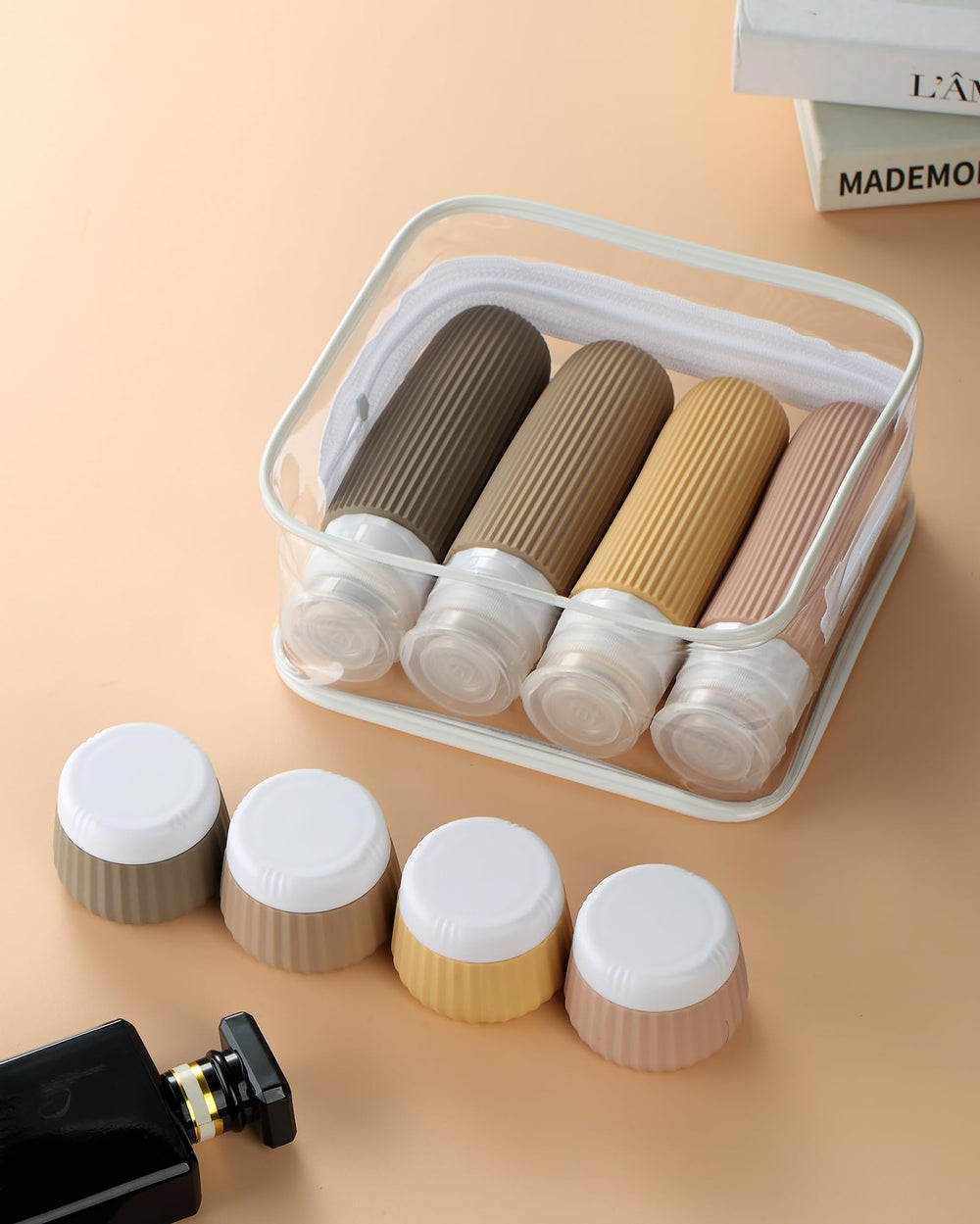 Mrsdry compact set fits easily in small spaces for on-the-go trips.