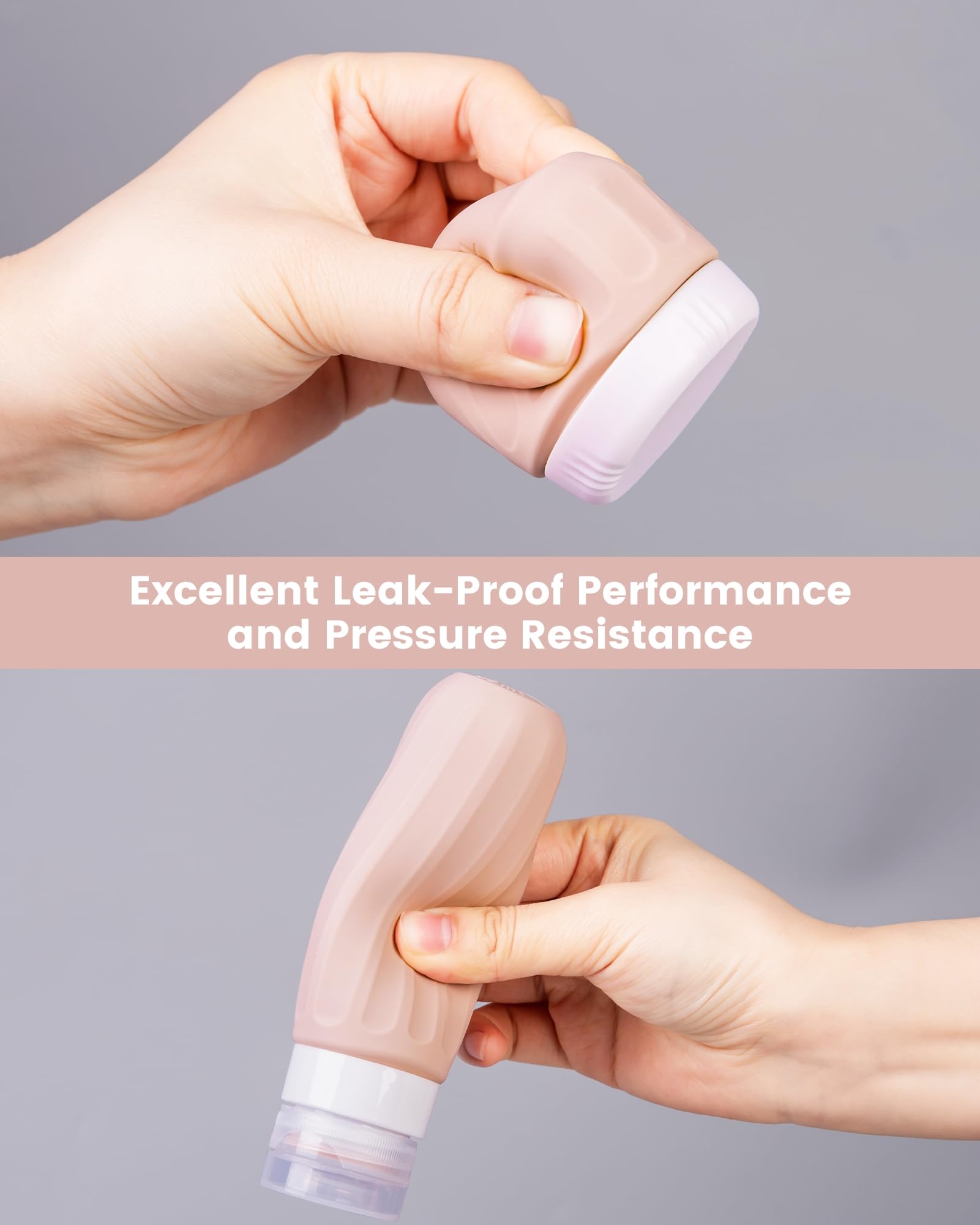 Mrsdry silicone squeeze bottles feature squeezable material for precise dosing