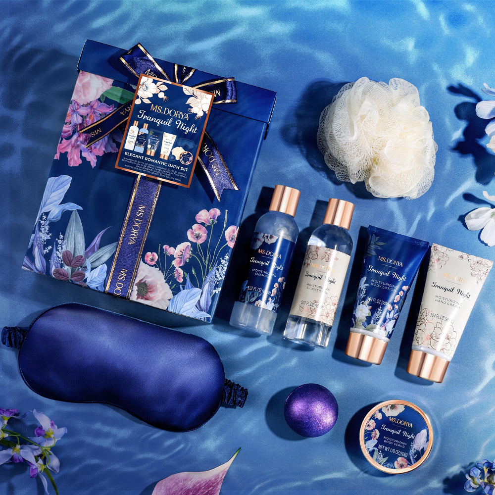 MS.DORYA bath bomb creating a spa-like bath experience
