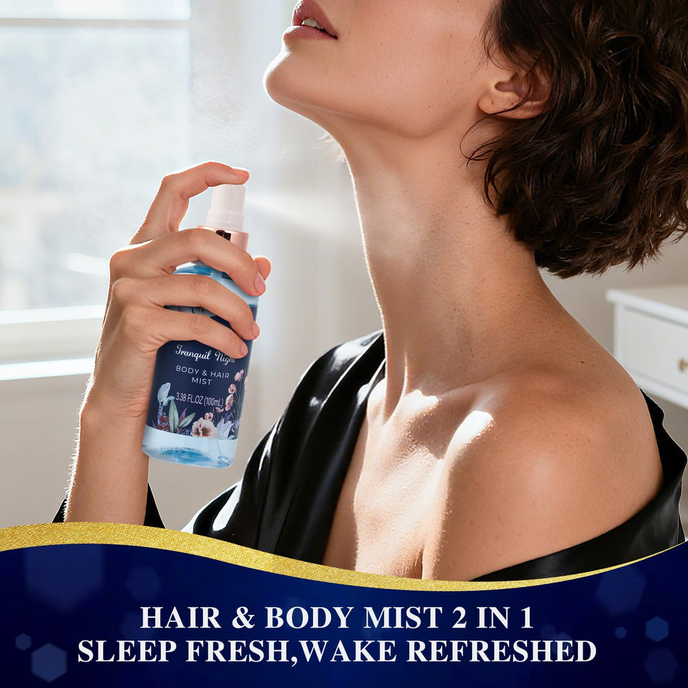 MS.DORYA hair & body spray for a light, lasting scent