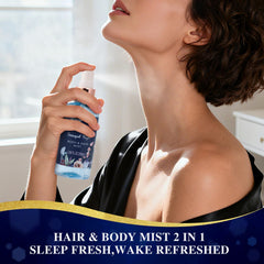 MS.DORYA hair & body spray for a light, lasting scent