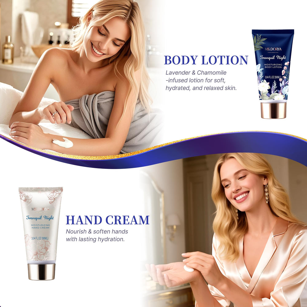 MS.DORYA hand cream tube keeps hands soft during busy days