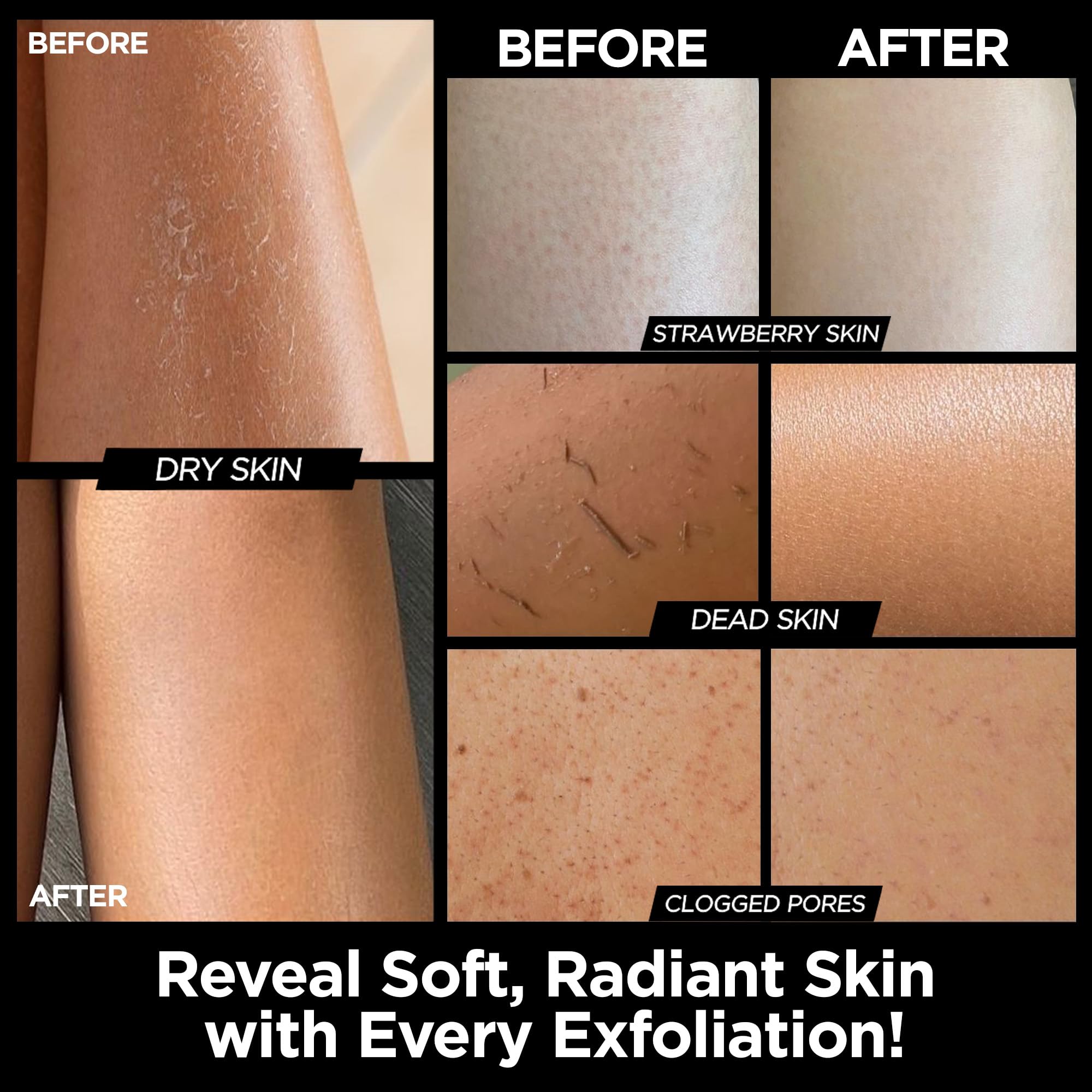 MS Kessa Mitt textured fiber detail demonstrates friction for deeper exfoliation during a shower ritual