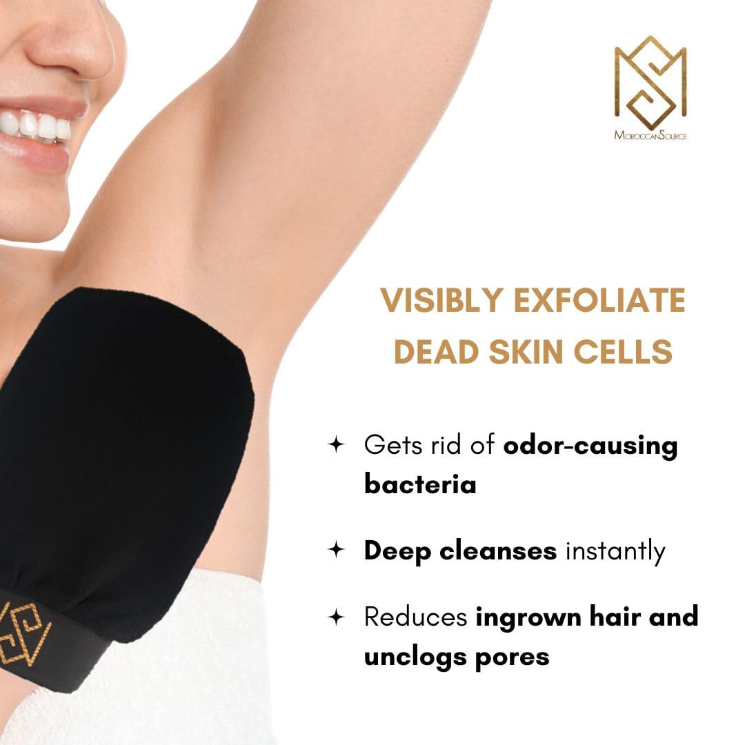 MS Post-use glow: smoother skin texture after exfoliation.