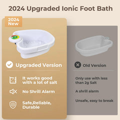 MSFOOT basin ready for an easy at-home foot spa session