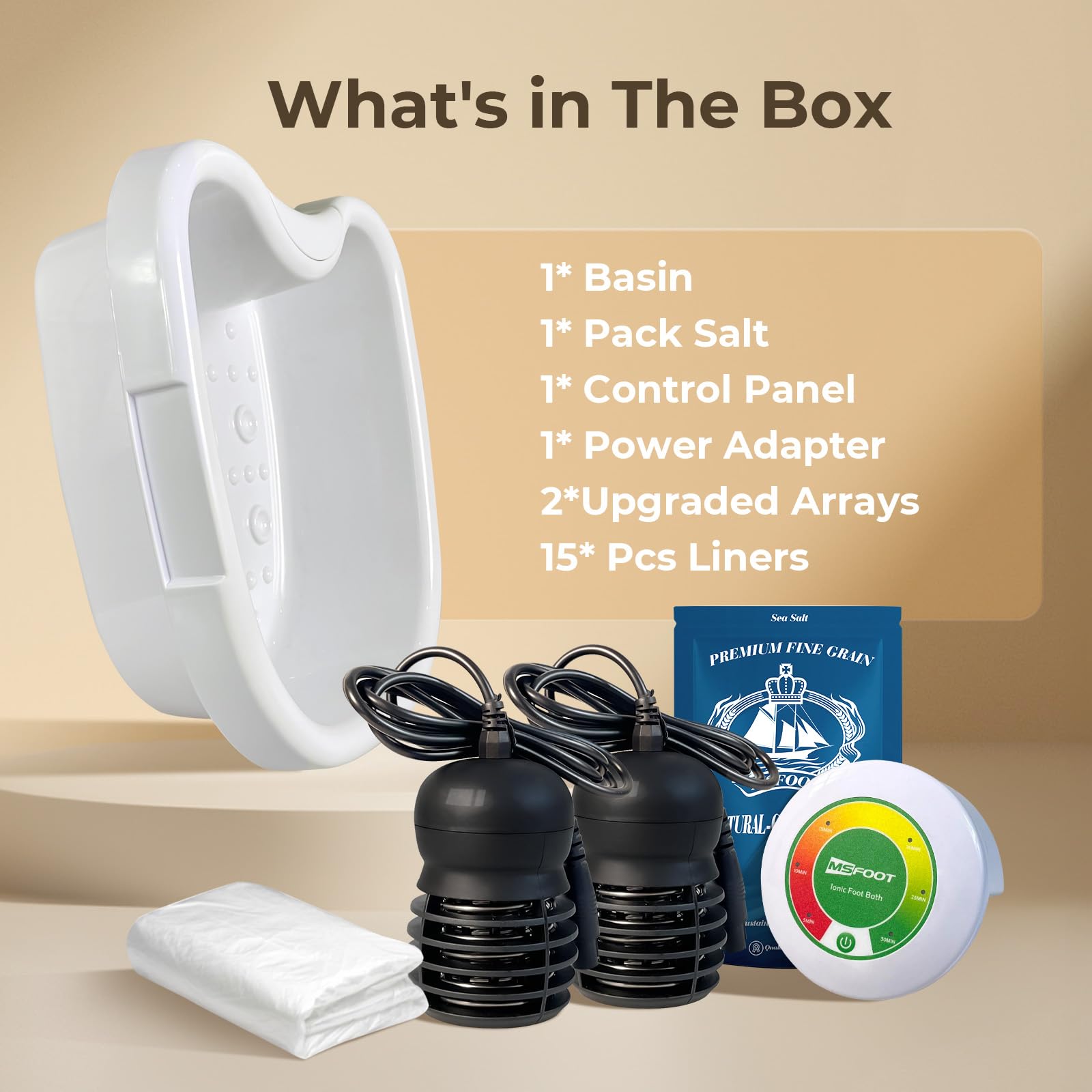 At-home spa experience with MSFOOT for a relaxing routine