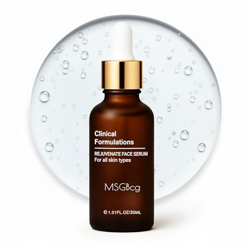 Msgbcg ageless serum bottle: easy daily hydration support for all skin types.