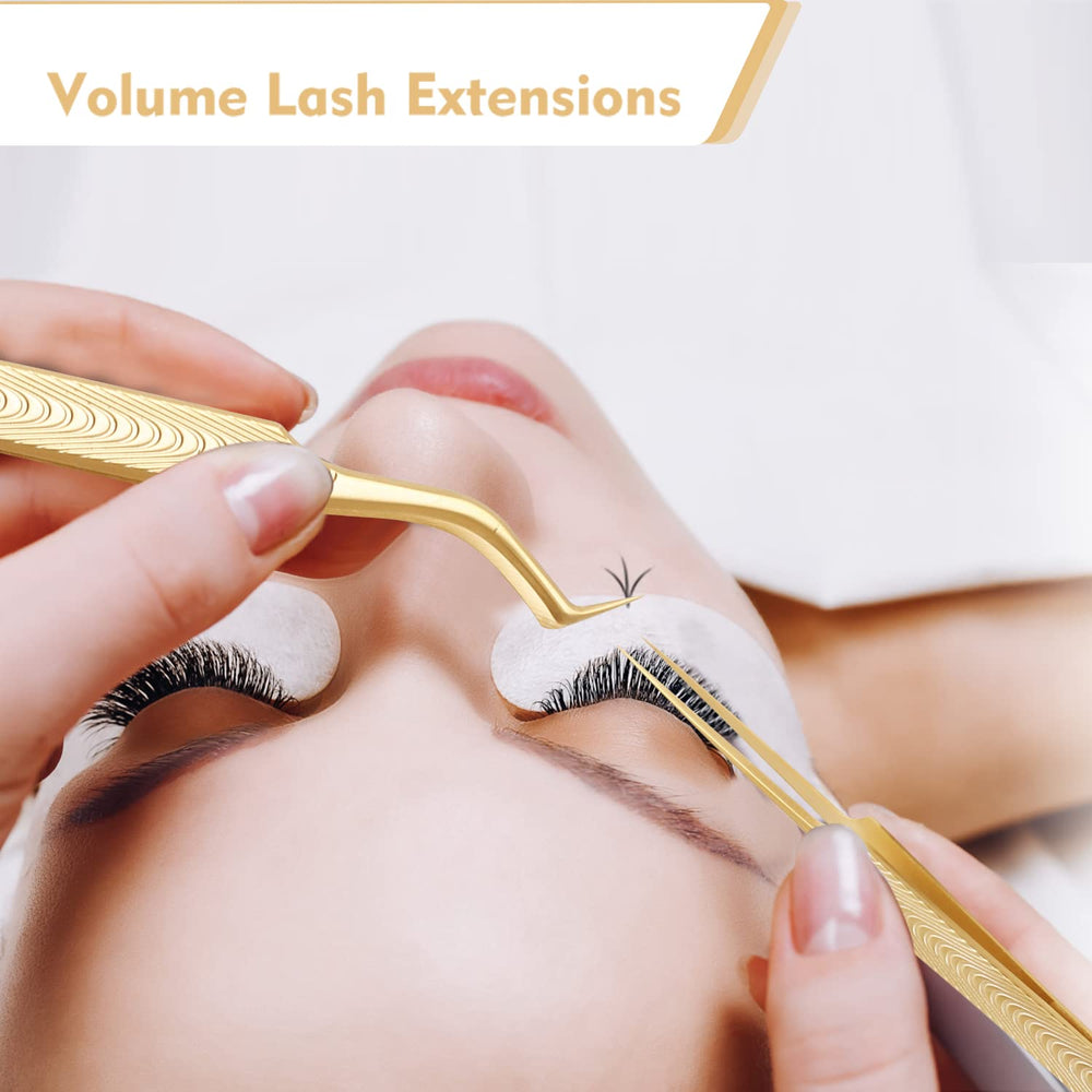 Ms.Queen lash tweezers ergonomic balance for comfortable long sessions