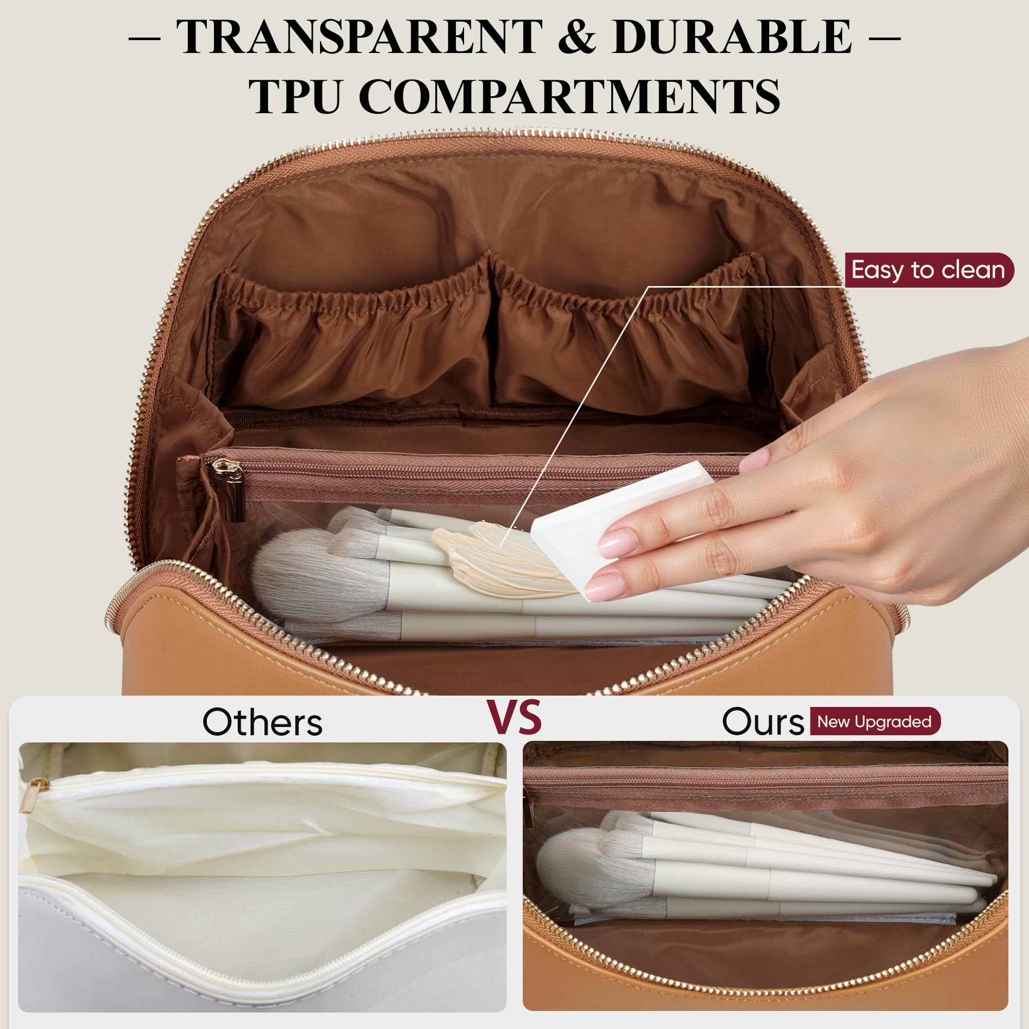 MSTONAL thick padding protects bottles and keeps contents secure while traveling.