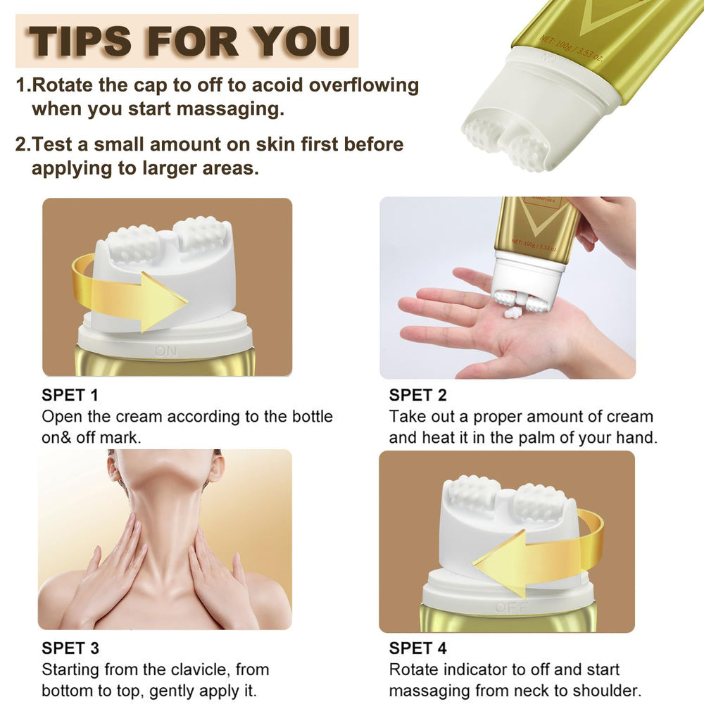 Mtmult AH-8 packaging design front-view for premium neck care