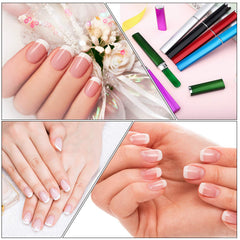 Mudder double-sided glass nail file demonstrates efficient, smooth filing.
