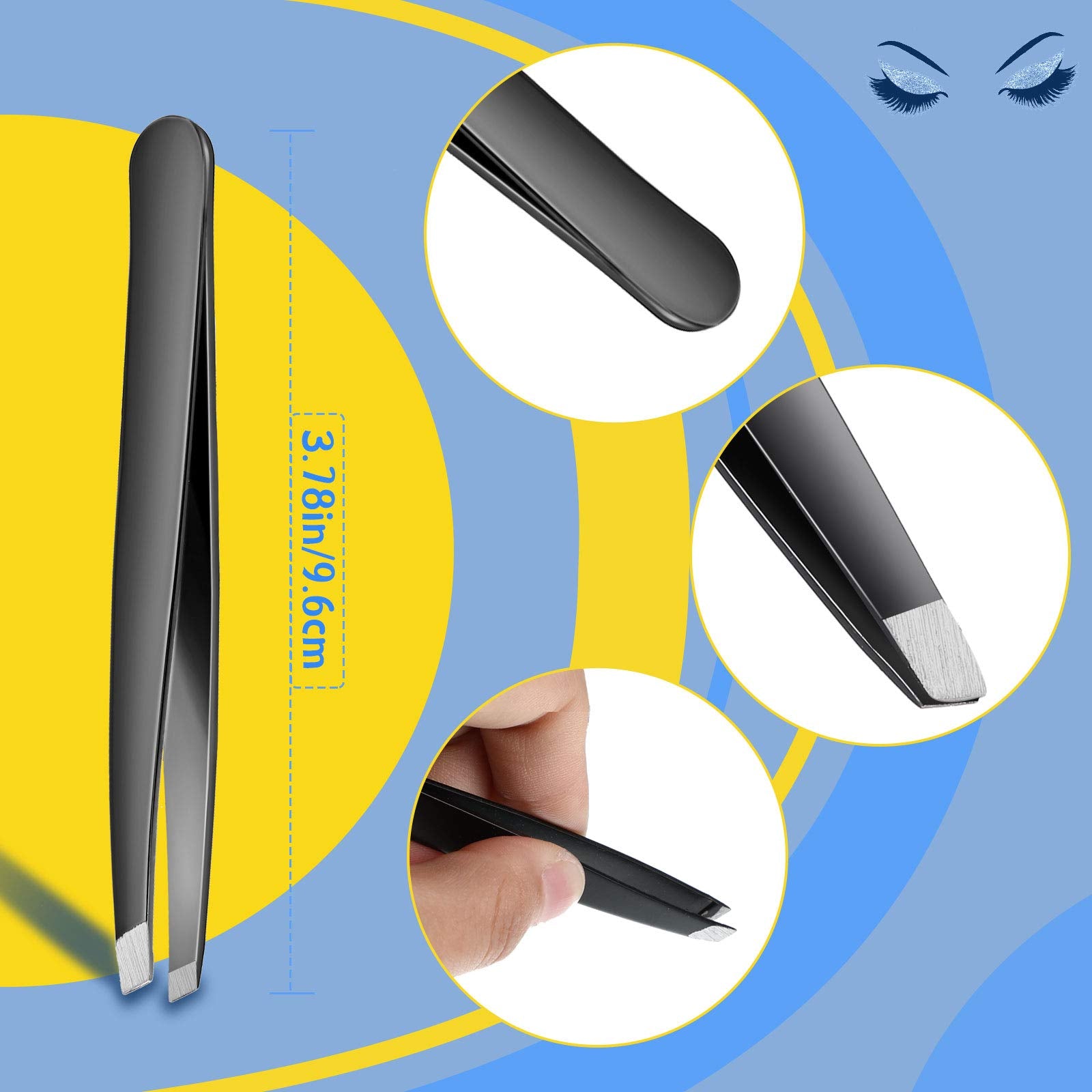 Mudder full-sized set highlights precision tools for eyebrows and nose hair