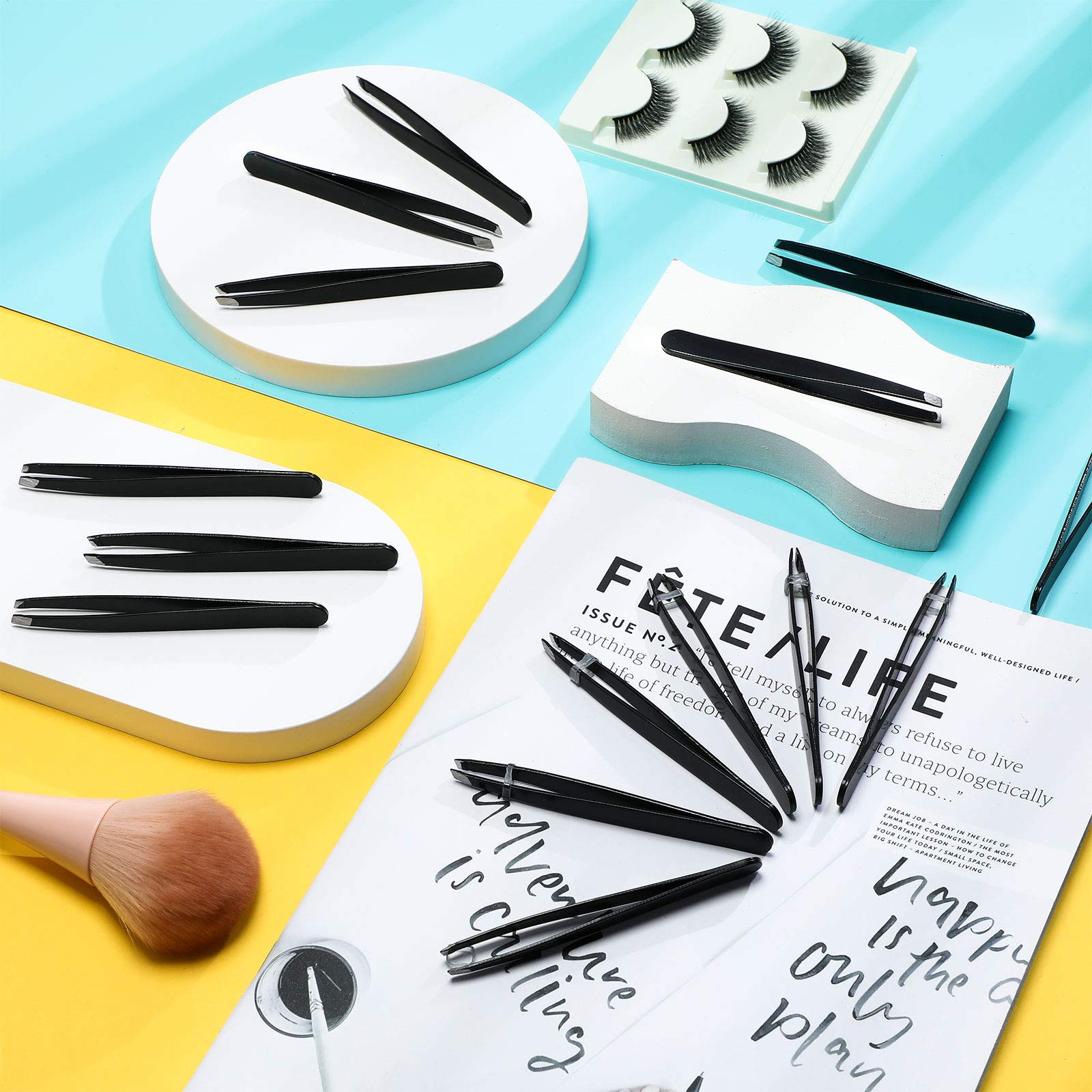 Mudder nose and eyebrow tweezers versatile tool for facial grooming